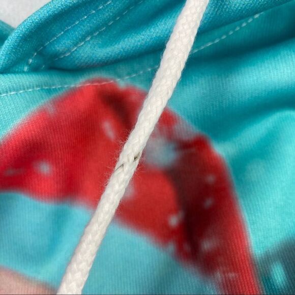 Kim Jong-un Christmas Hoodie Sweatshirt Sz S - Picture 5 of 6